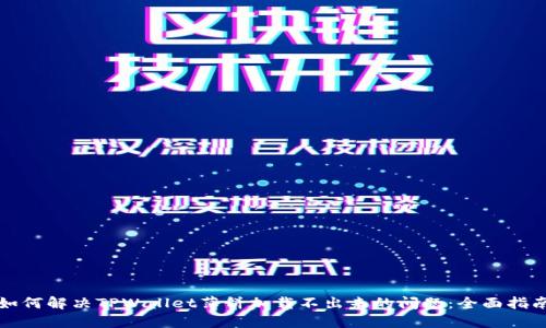 如何解决TPWallet薄饼加载不出来的问题：全面指南