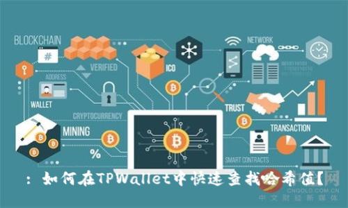 : 如何在TPWallet中快速查找哈希值?