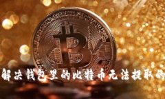 如何解决钱包里的比特币