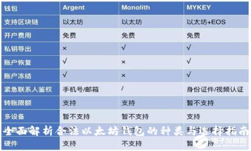 全面解析合法以太坊钱包的种类与选择指南