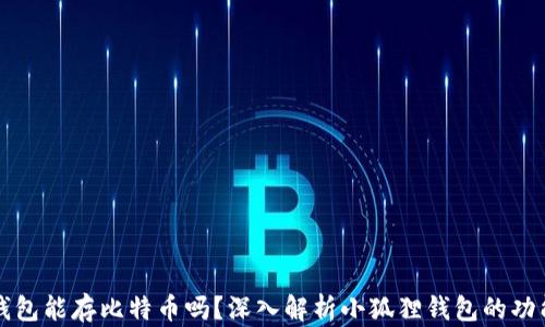 小狐狸钱包能存比特币吗?深入解析小狐狸钱包的功能与使用