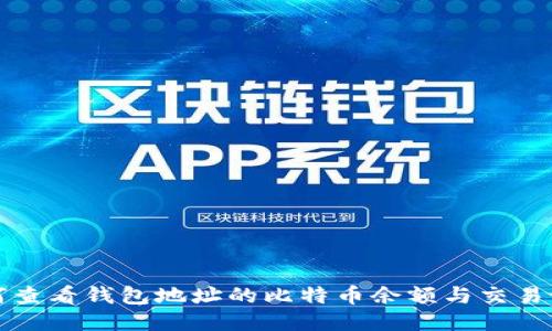 如何查看钱包地址的比特币余额与交易记录